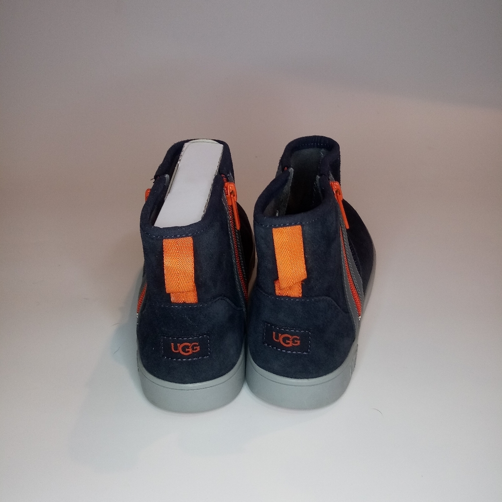 Ugg boots navy blue/orange size 5 in mens - Picture 3 of 6